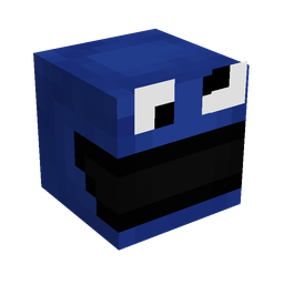 Blue skin: head render