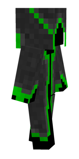 Black skin: body, right side render