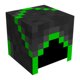 Black skin: head render
