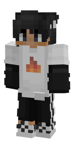 Black skin: body, front render