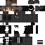Black skin: raw texture render
