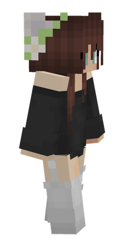 Black skin: body, right side render