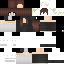 Black skin: raw texture render