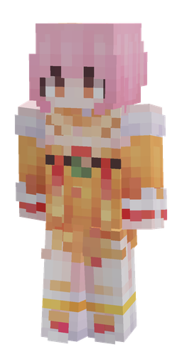 Orange skin: body, front render