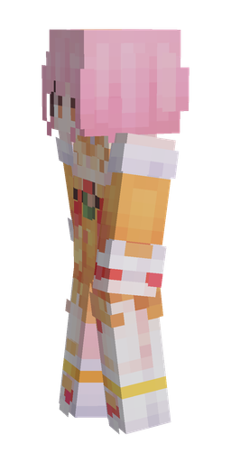 Orange skin: body, left side render