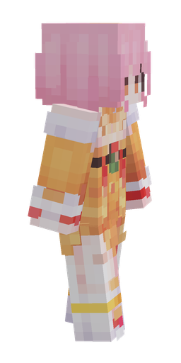 Orange skin: body, right side render