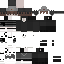 Black skin: raw texture render