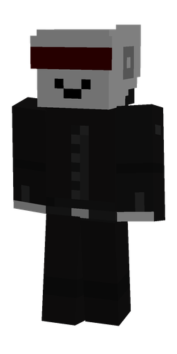 Black skin: body, front render