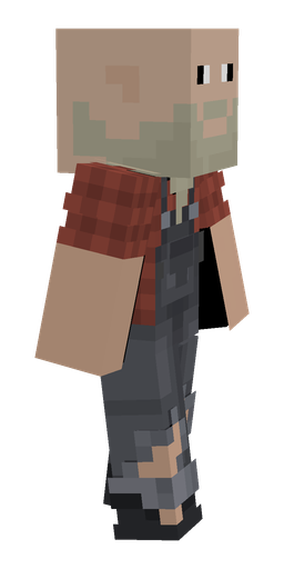 Black skin: body, right side render
