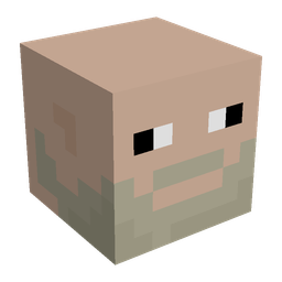 Black skin: head render