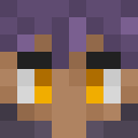 Black skin: face render