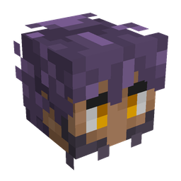 Black skin: head render