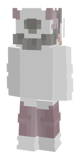 Red skin: body, back render