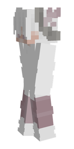 Red skin: body, left side render