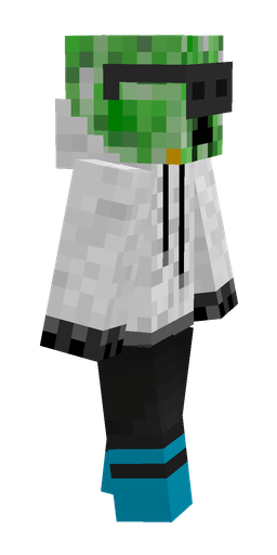 Black skin: body, right side render