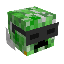 Black skin: head render