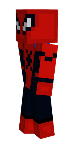 Black skin: body, left side render