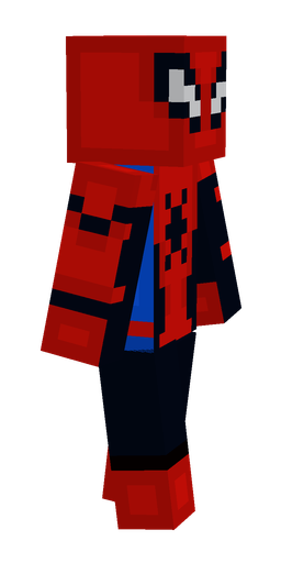 Black skin: body, right side render
