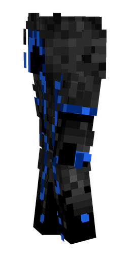 Black skin: body, left side render