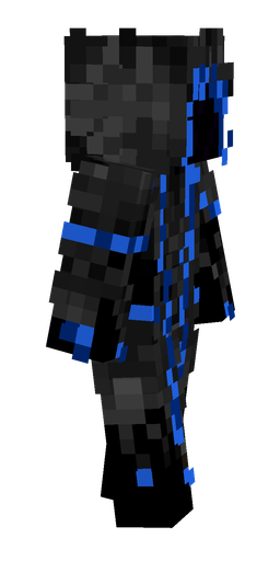 Black skin: body, right side render