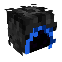 Black skin: head render