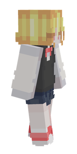 Black skin: body, right side render