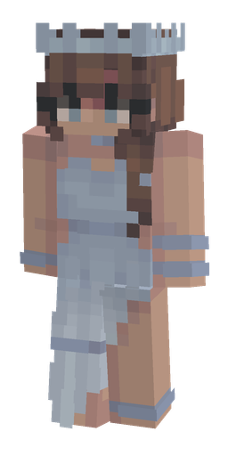 Blue skin: body, front render