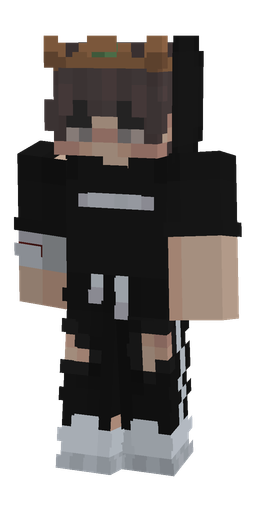 Black skin: body, front render