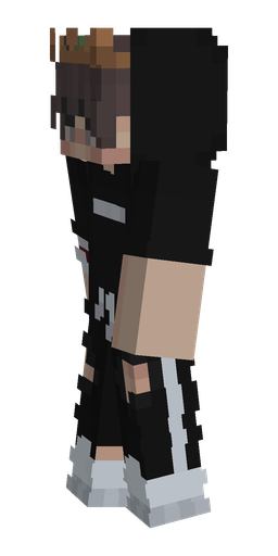 Black skin: body, left side render