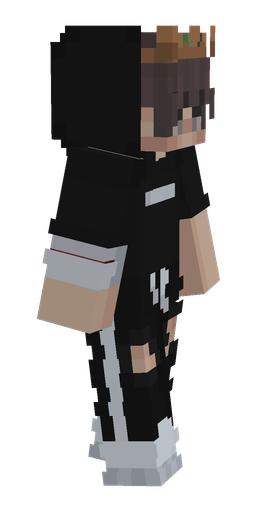 Black skin: body, right side render