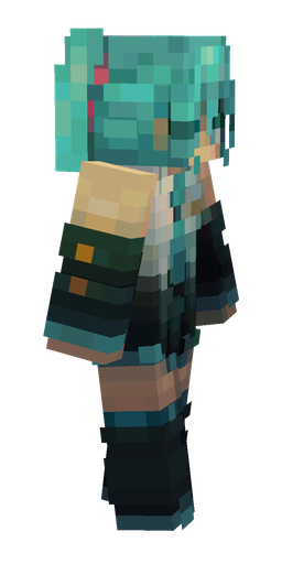 Black skin: body, right side render