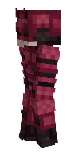 Pink skin: body, left side render