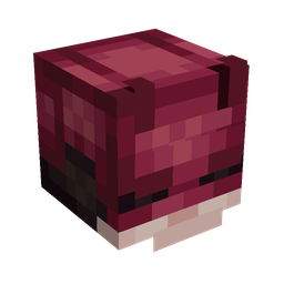 Pink skin: head render