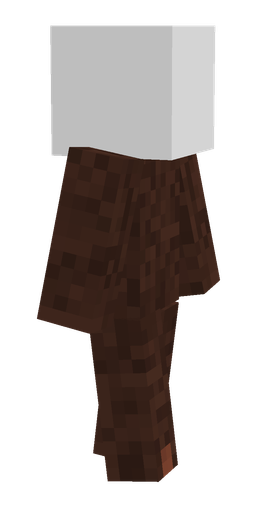 Brown skin: body, right side render
