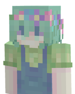 Blue skin: bust render