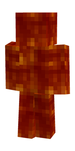 Brown skin: body, back render