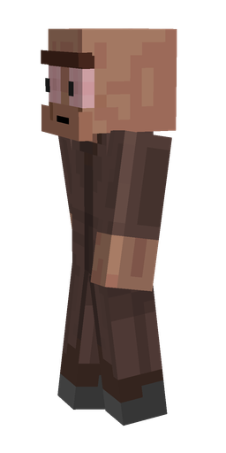 Orange skin: body, left side render