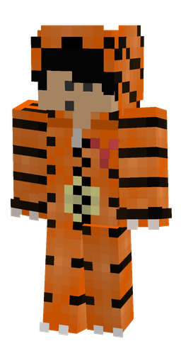 Black skin: body, front render