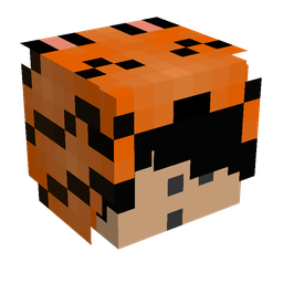 Black skin: head render