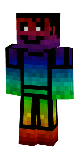 Black skin: body, front render