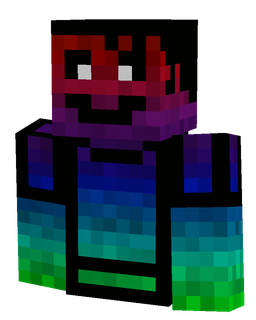 Black skin: bust render