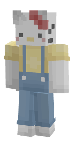 Blue skin: body, front render