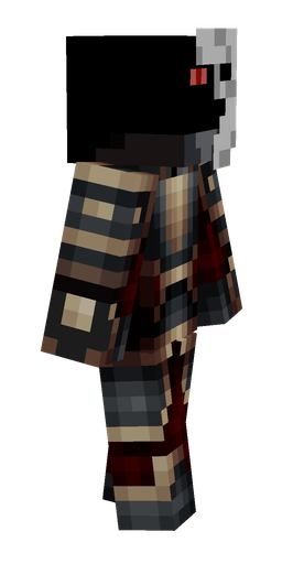 Black skin: body, right side render
