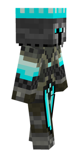 Black skin: body, right side render