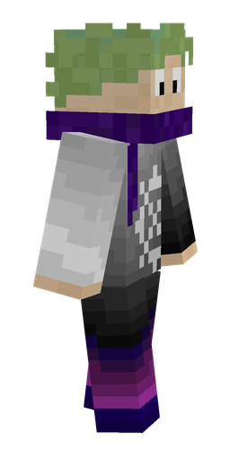 Black skin: body, right side render