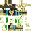 Classic skin: raw texture render