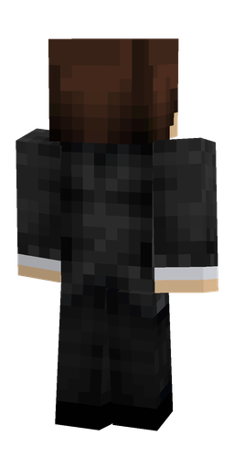 Black skin: body, back render