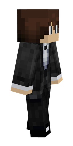 Black skin: body, right side render