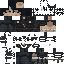 Black skin: raw texture render