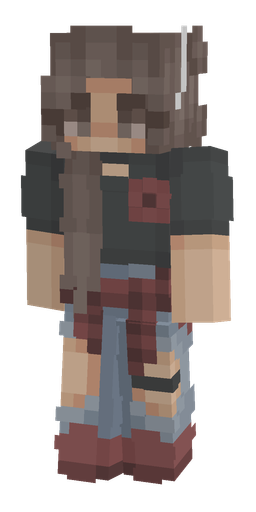 Black skin: body, front render